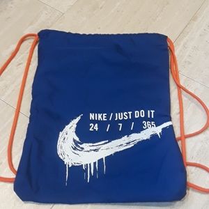 Nike "Just Do It" drawstring cinch bag